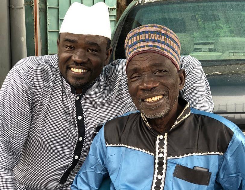 Yushau and his Father, Imam Shuaib Agaka