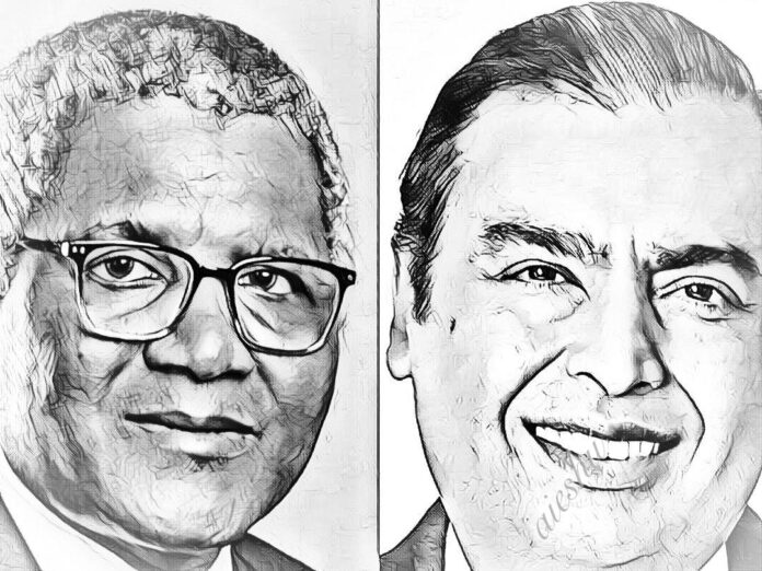 Aliko Dangote and Mukesh Ambani