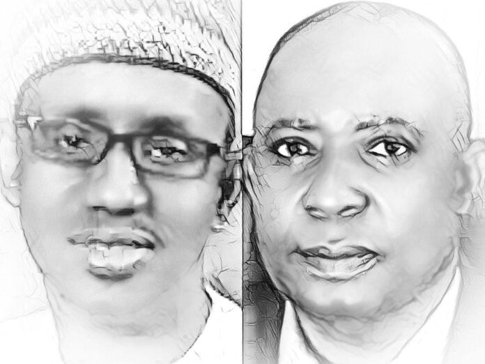 NSA Nuhu Ribadu and Eze Anaba of NGE