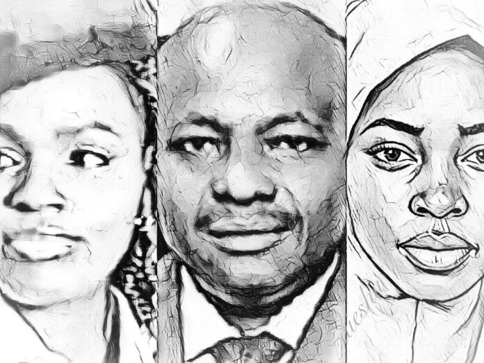 Ese Oruru, DSS Boss Adeola Ajayi and Walida Abdulhadi