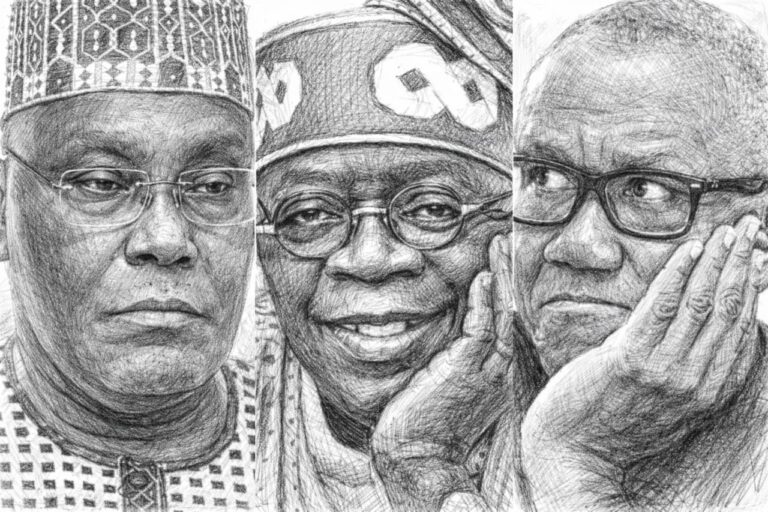 Atiku Abubakar, Bola Tinubu, Peter Obi