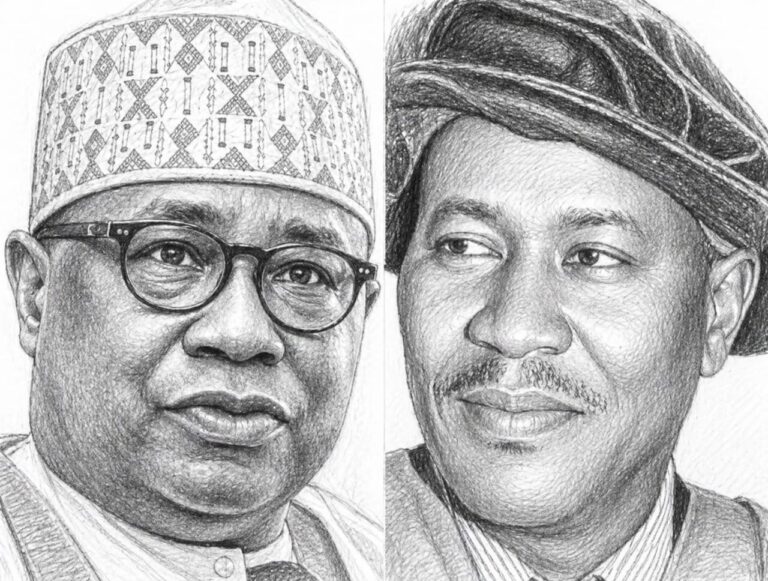 Professors Abdalla Uba Adamu and Umaru Pate